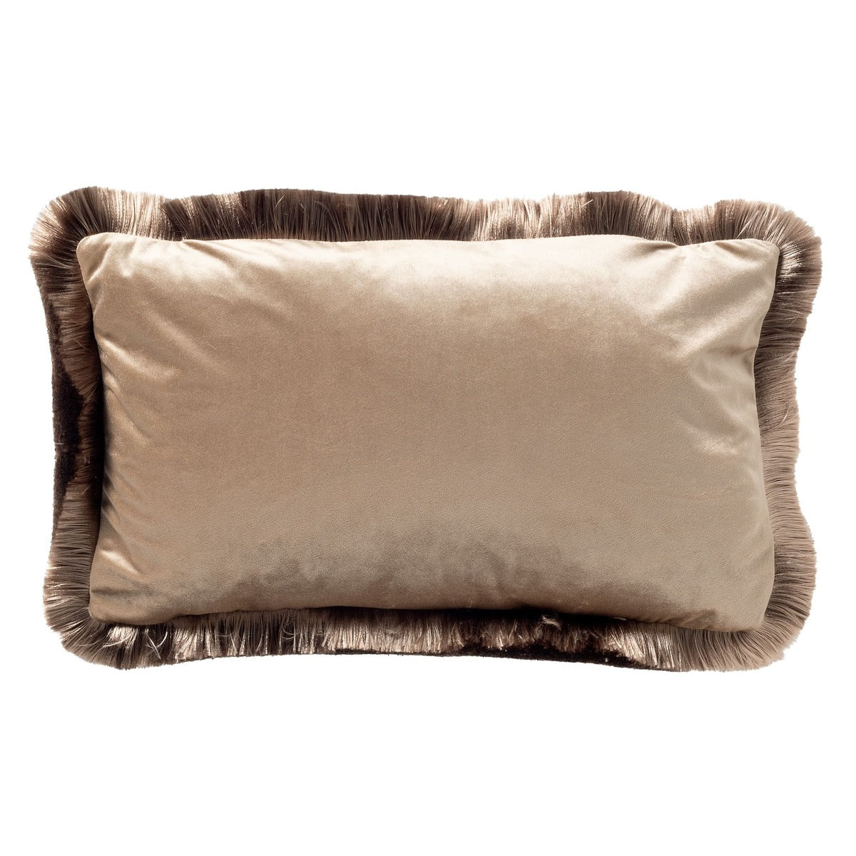 JEANETTE | sierkussen 30x50 cm | Doeskin | bruin | Hoii