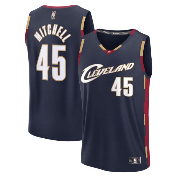 Donovan Mitchell Cleveland Cavaliers  Youth  Fastbreak Jersey - Classic Edition - Navy