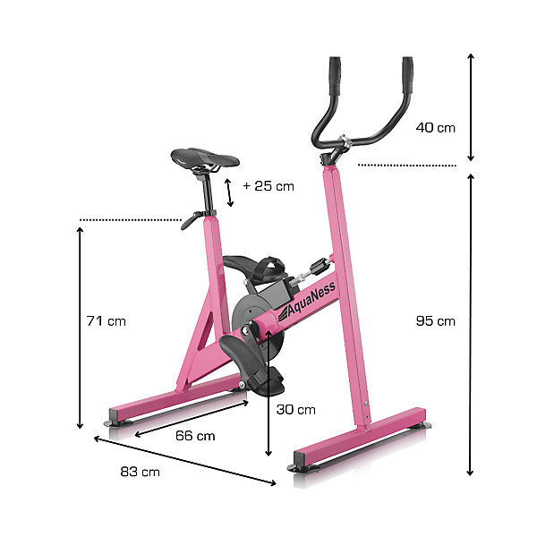 Aquaness - Aquabike V2 - Vélo de piscine