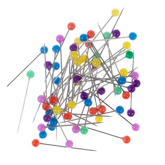 Valuecrafts Plastic Head Pins 60 Pack