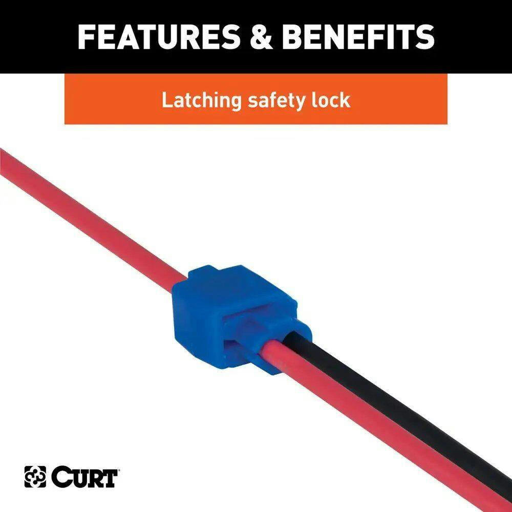 CURT Snap Lock Tap Connectors (18-14 Wire Gauge, 100-pk)