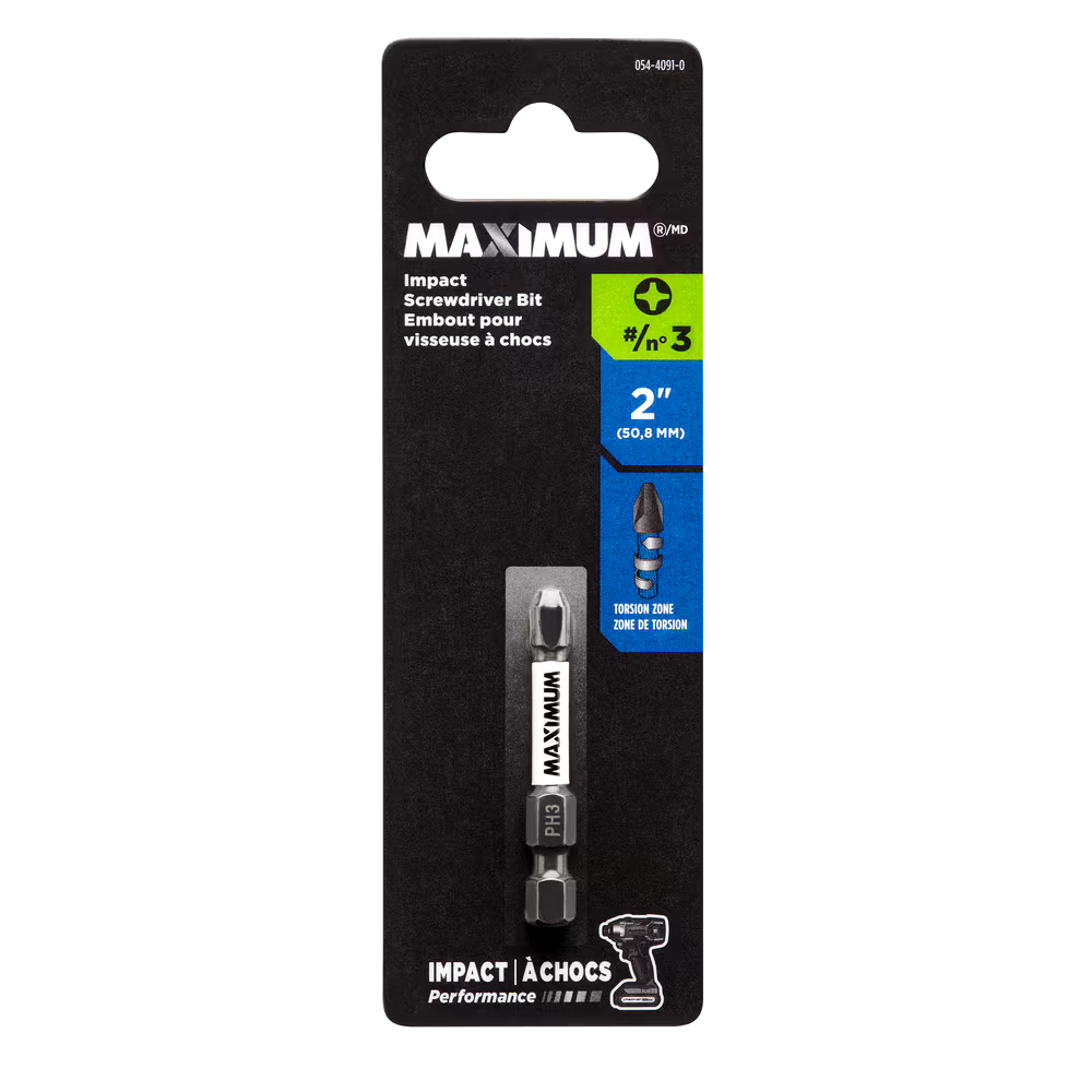 MAXIMUM 2-in PH3 Impact Bit