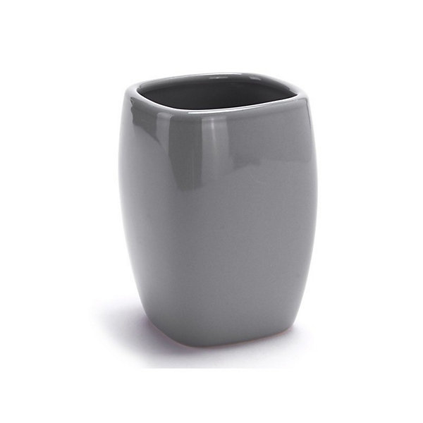 Ensemble 3 accessoires de salle de bain Céramique CLASSIC Gris MSV