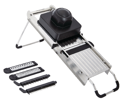 Lagostina Stainless Steel Mandoline, 15.5-in