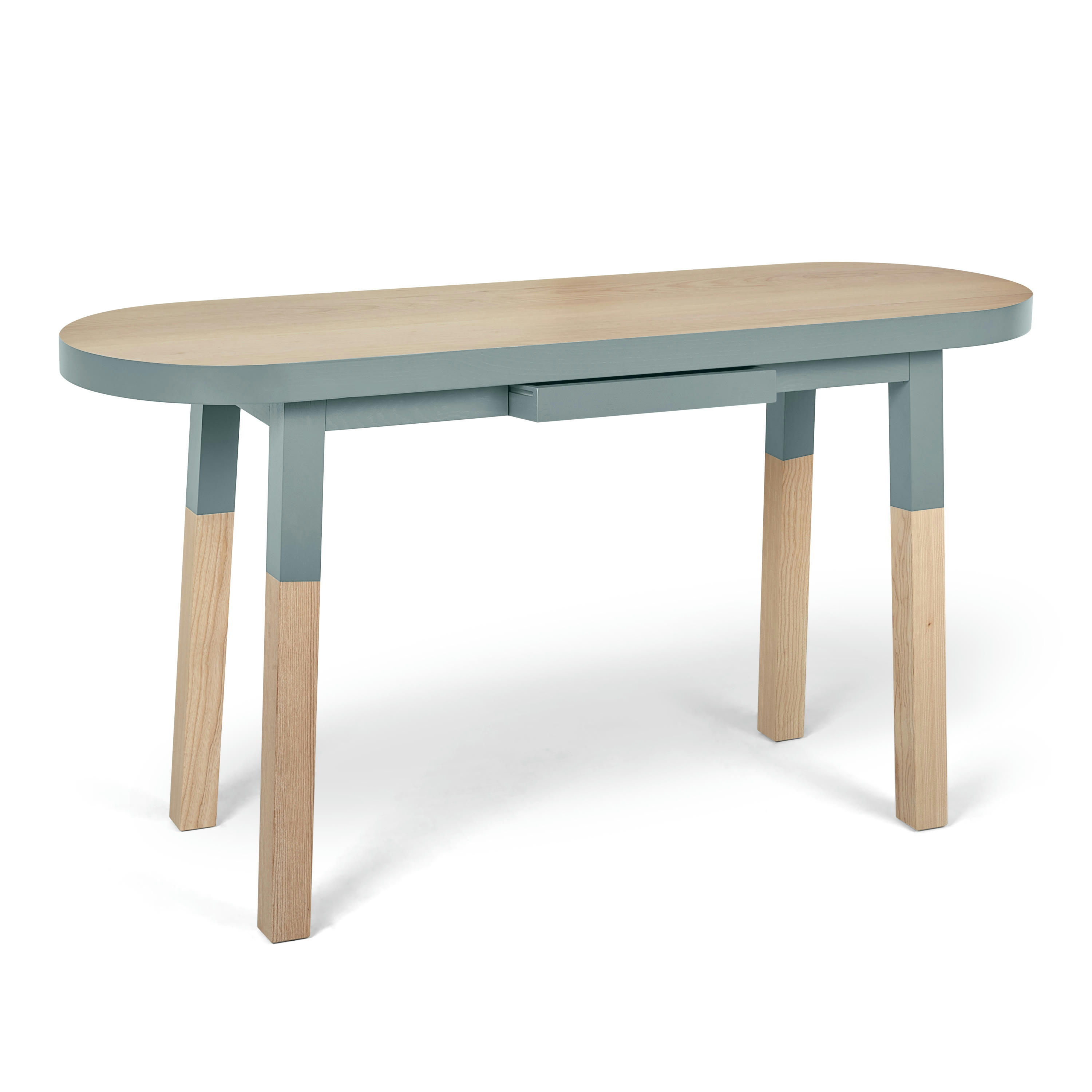 EGEE - Bureau Console 100 cm, 100% frêne massif