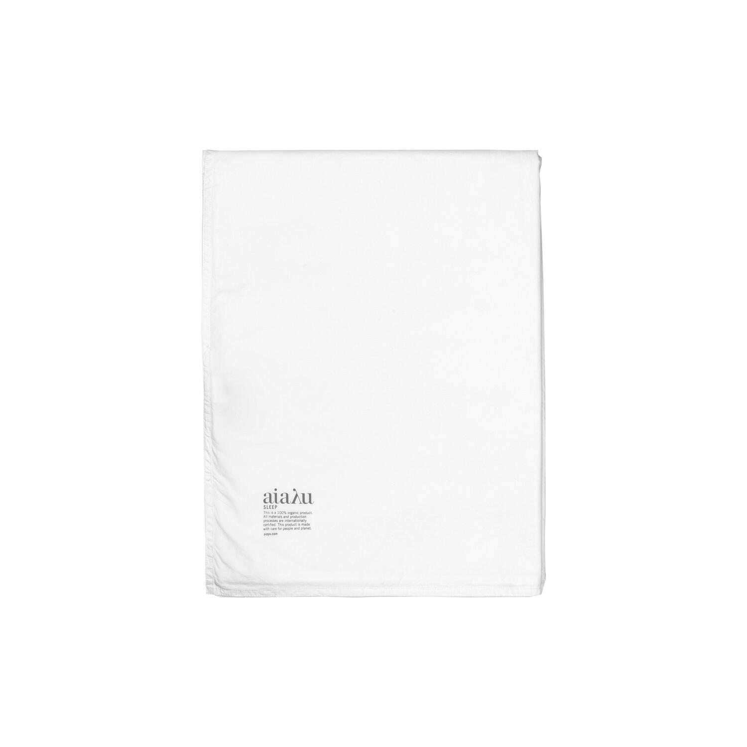 Fladt lagen, white