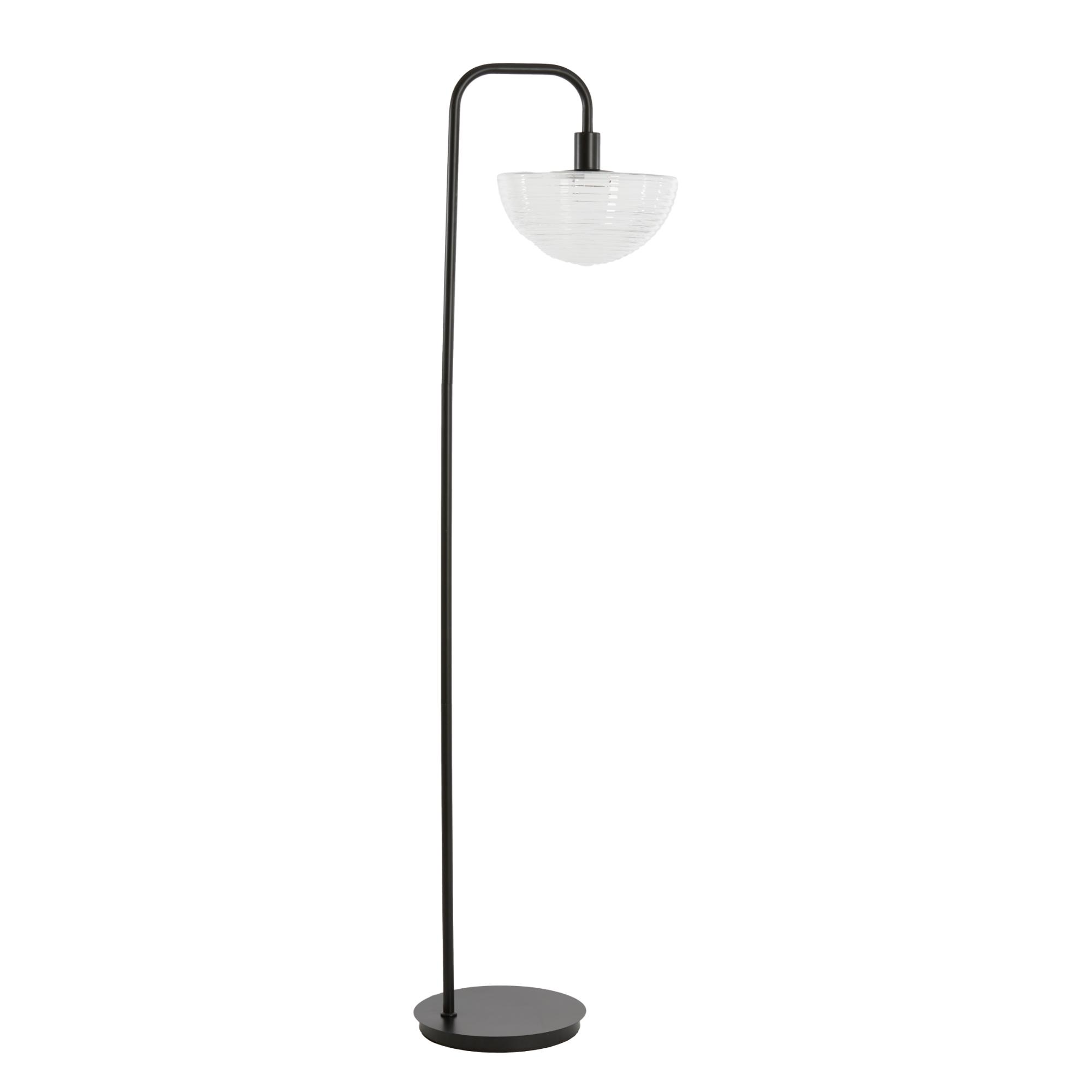 Light & Living vloerlamp Baylie - zwart - 43x30x165cm