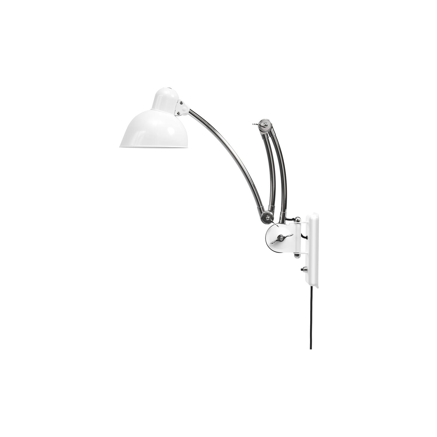 KAISER idell&trade; 6559-W v&aelig;glampe, white/chrome