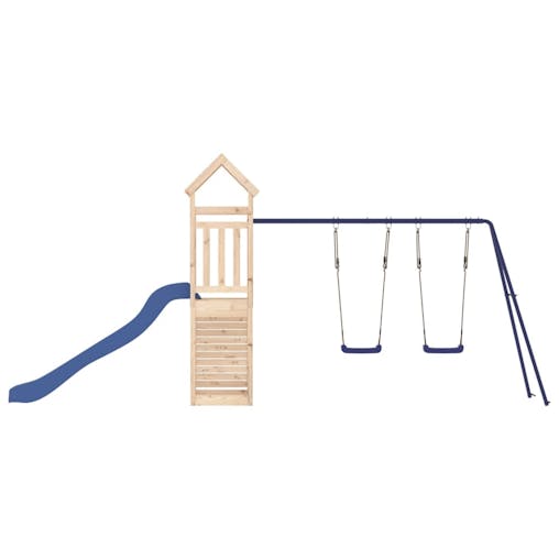 NNEVL Outdoor Playset Solid Wood Pine