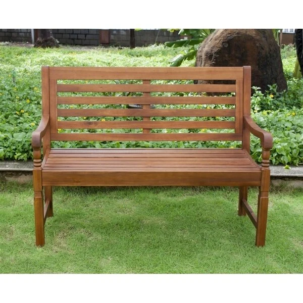 Teba Natural Acacia Garden Bench by Havenside Home
