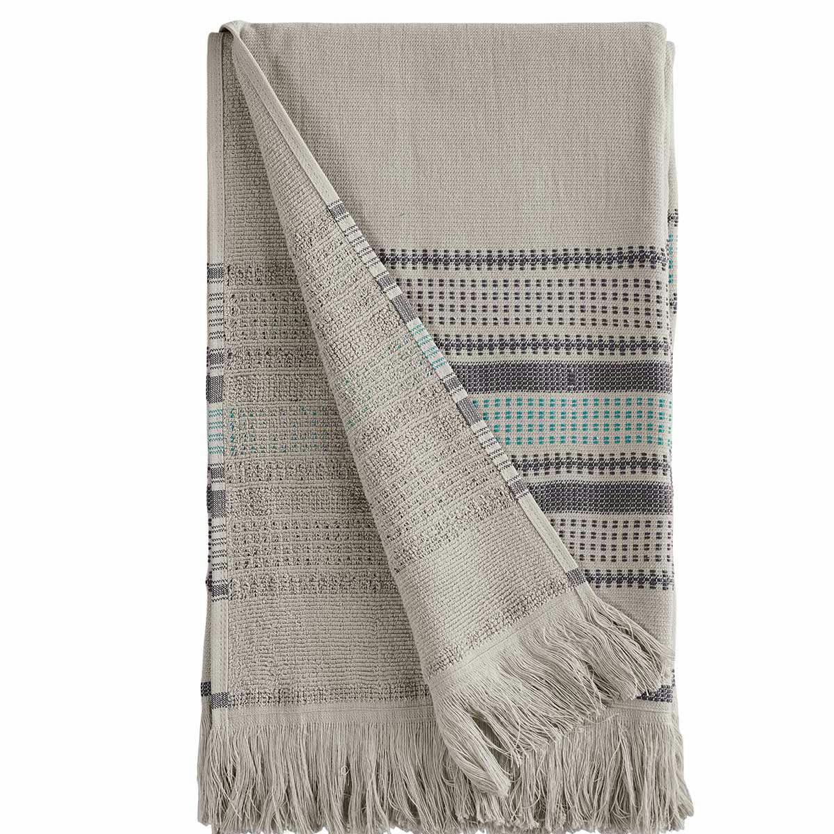 BODRUM - Fouta en coton Ficelle 100x180 cm