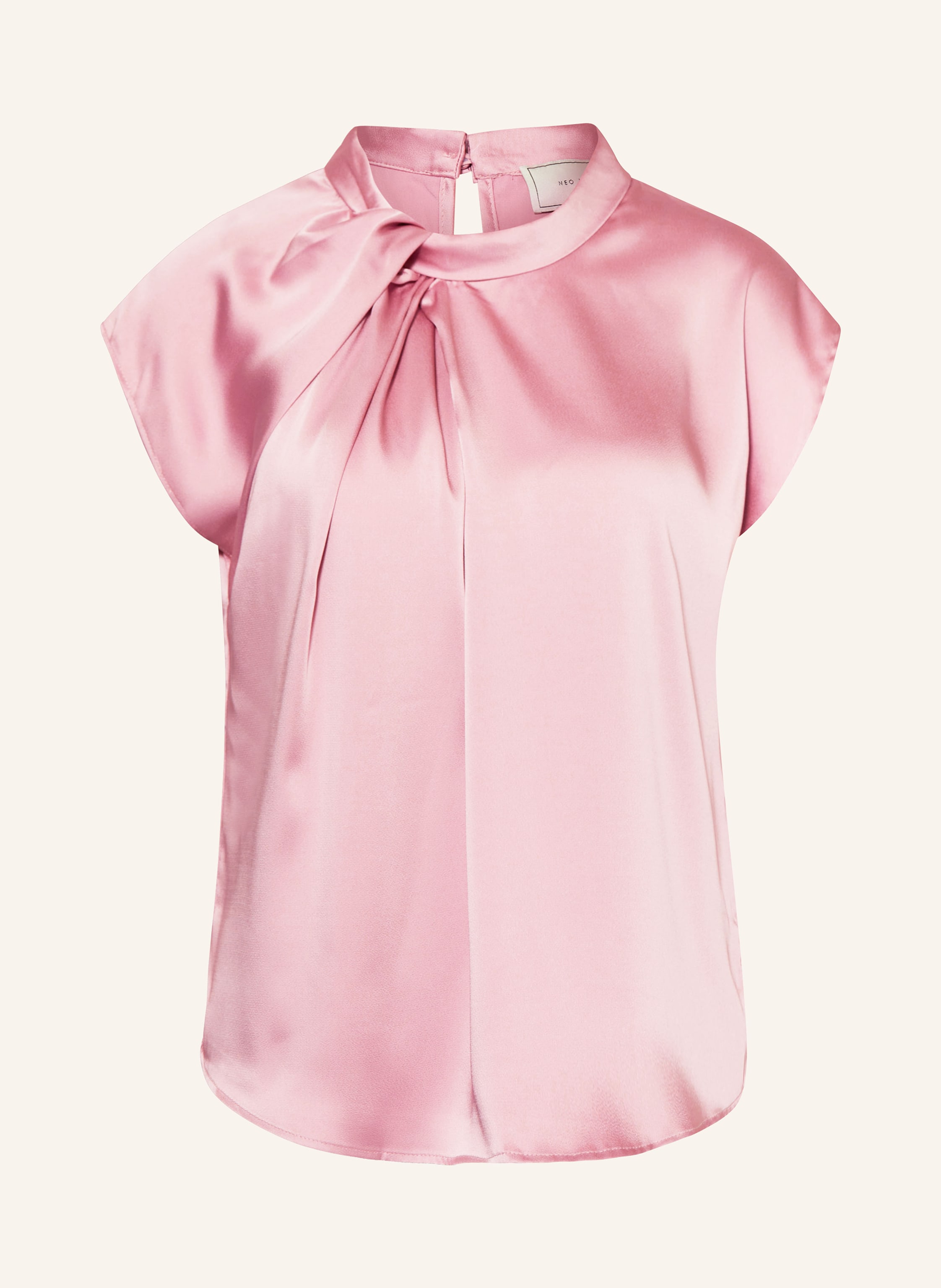 NEO NOIR Blusenshirt FLEUR aus Satin