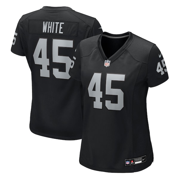 Devin White Las Vegas Raiders Nike Women's Team Game Jersey -  Black