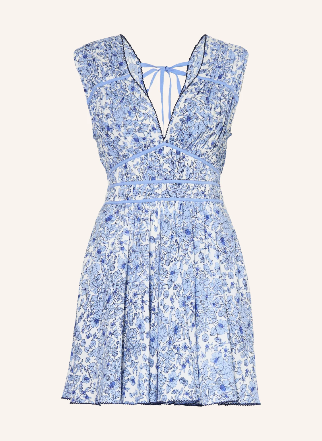 Poupette St Barth Strandkleid CIAO mit Plissees