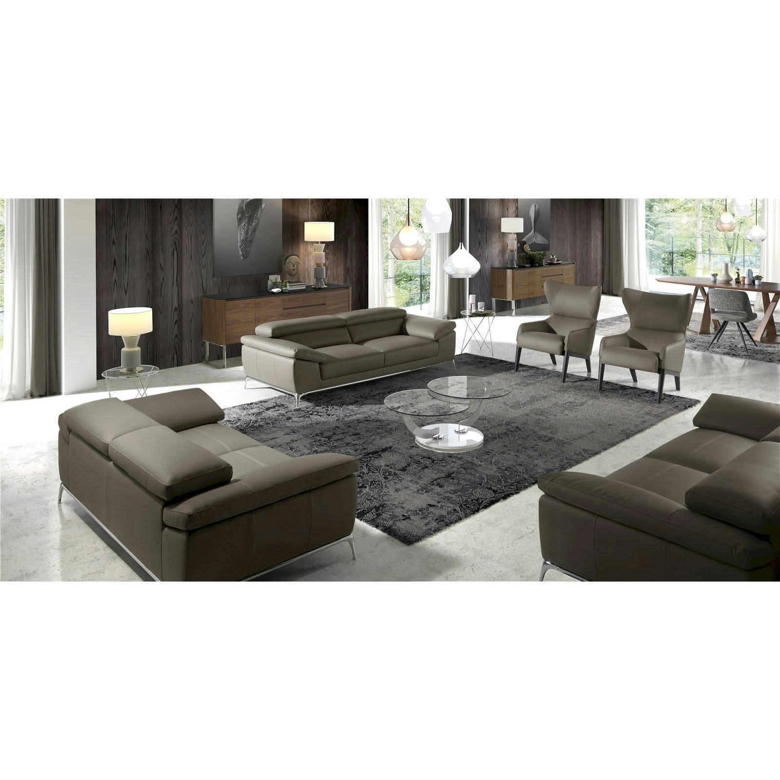 - Table basse Métal Argent