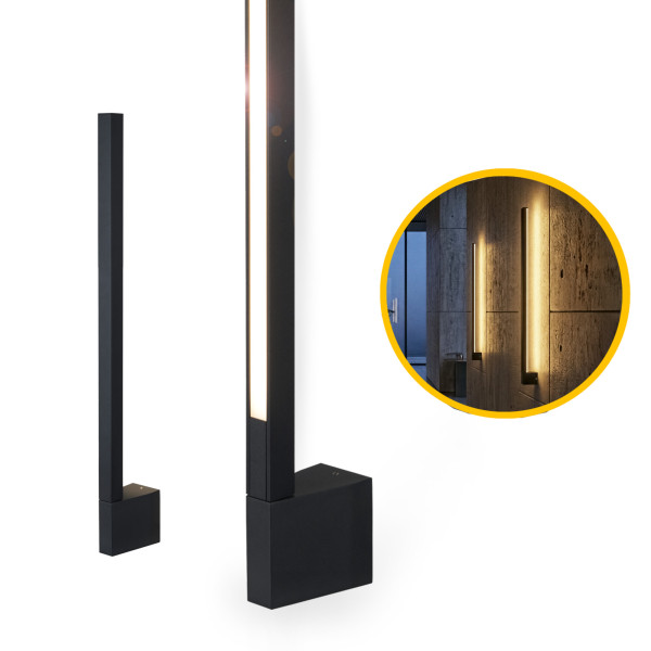 Lampa elewacyjnaLL INFULS 9W CCT-B LightLogic 66844 kinkiet zmiana barwy
