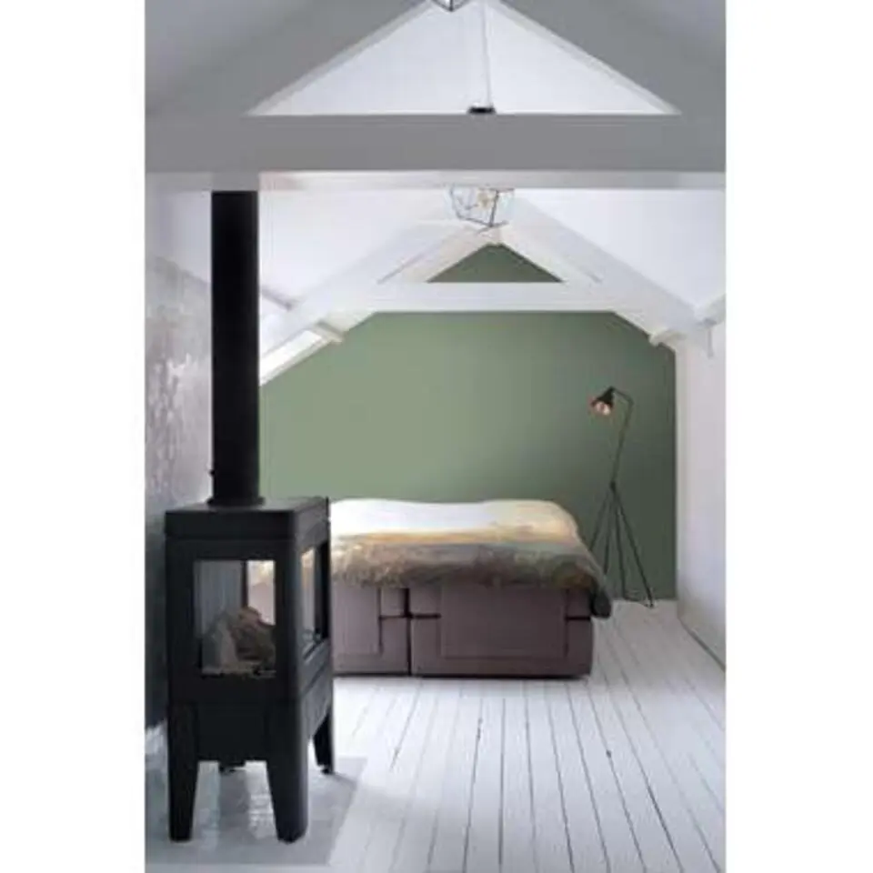 ESTAhome behang - linnenstructuur - jade groen - 0.53 x 10.05 m