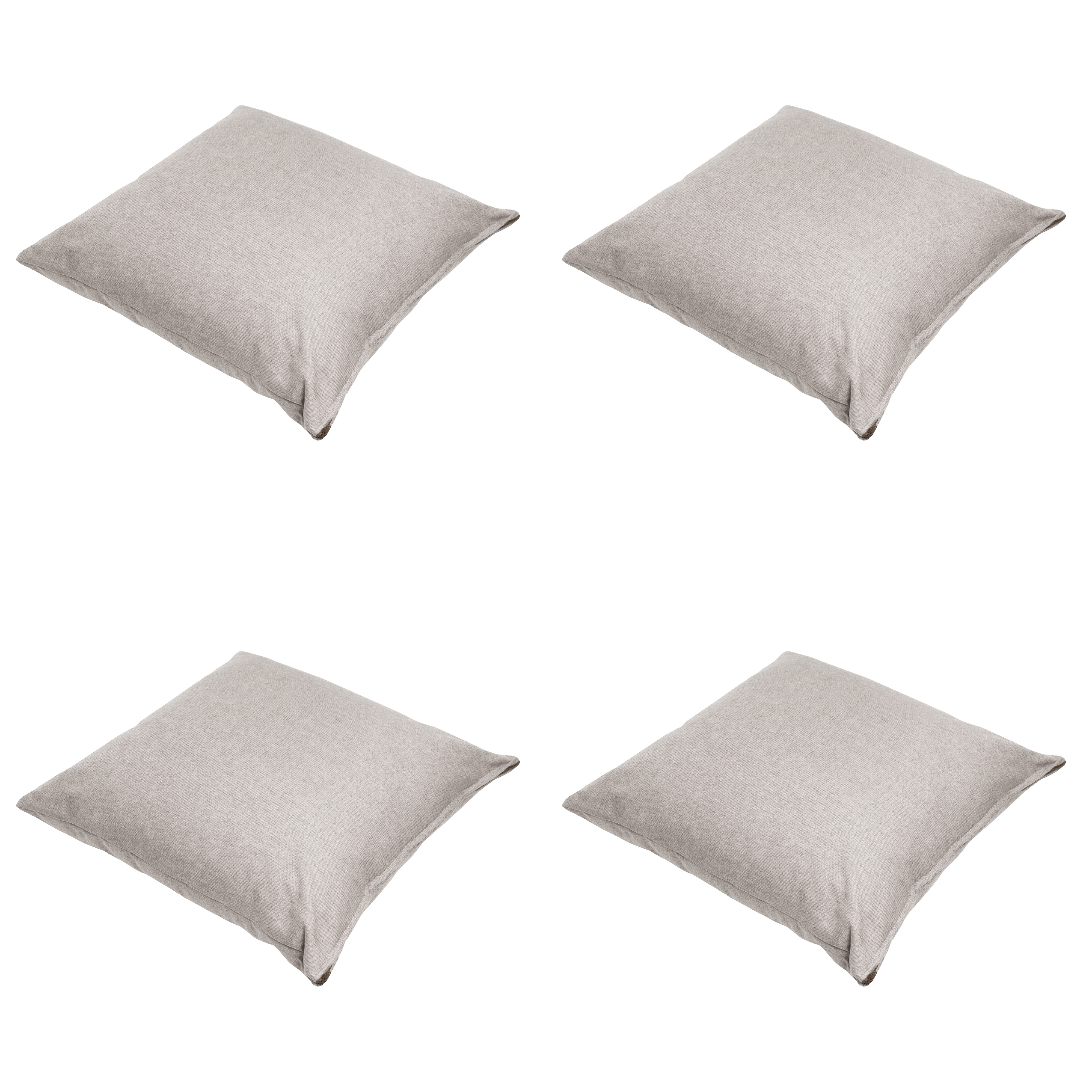 Madison sierkussen Best deal - beige - 45x45x10cm - set van 4