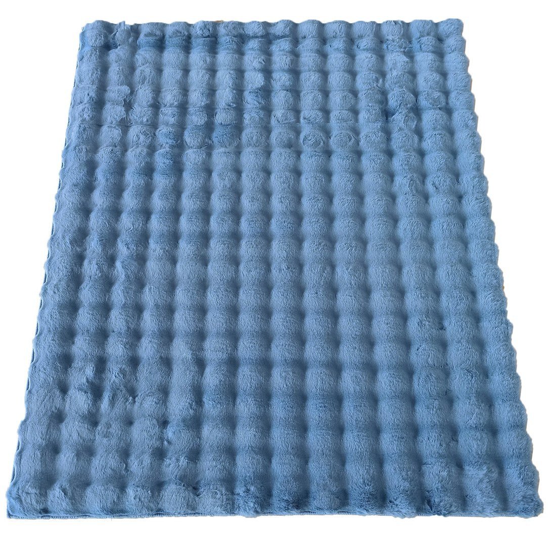 Dywan merlin 3d blue 60 x 100 cm niebieski