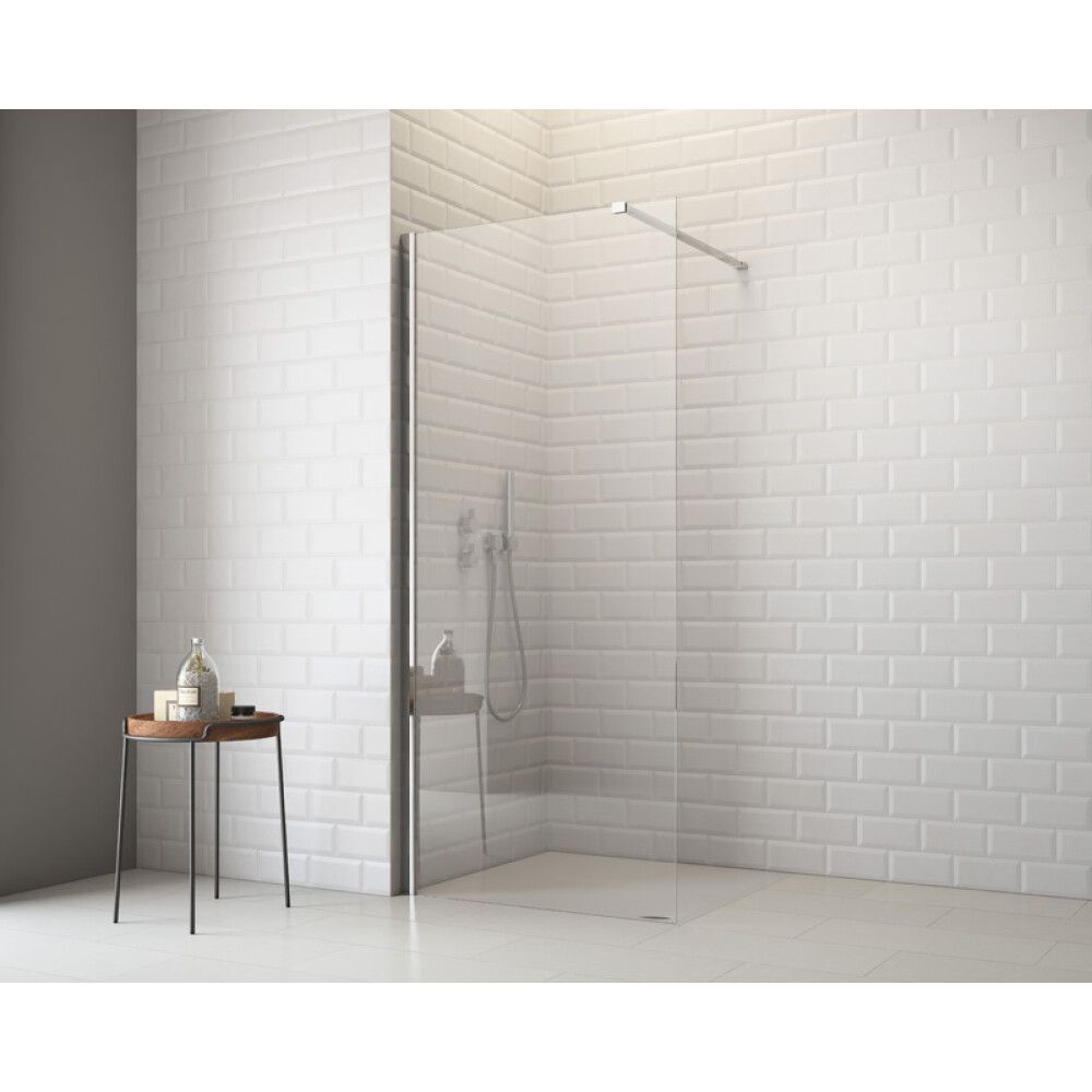 DUSJVEGG CORNICHE ELSA 90CM KLARGLASS