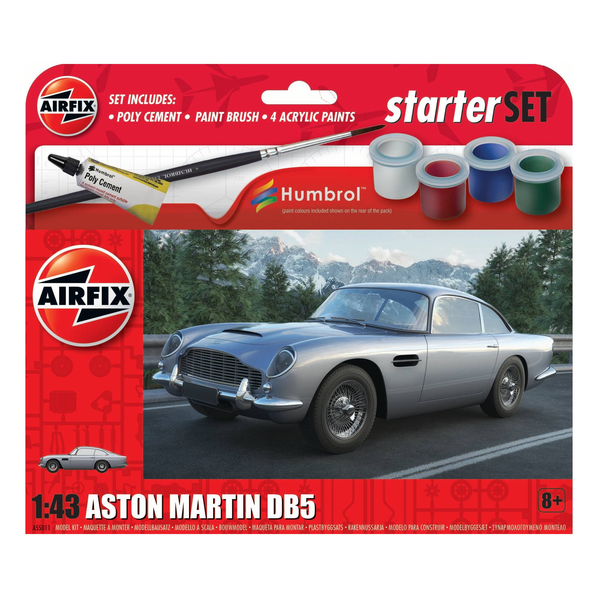 Airfix Aston Martin DB5 Starter Set 1:43