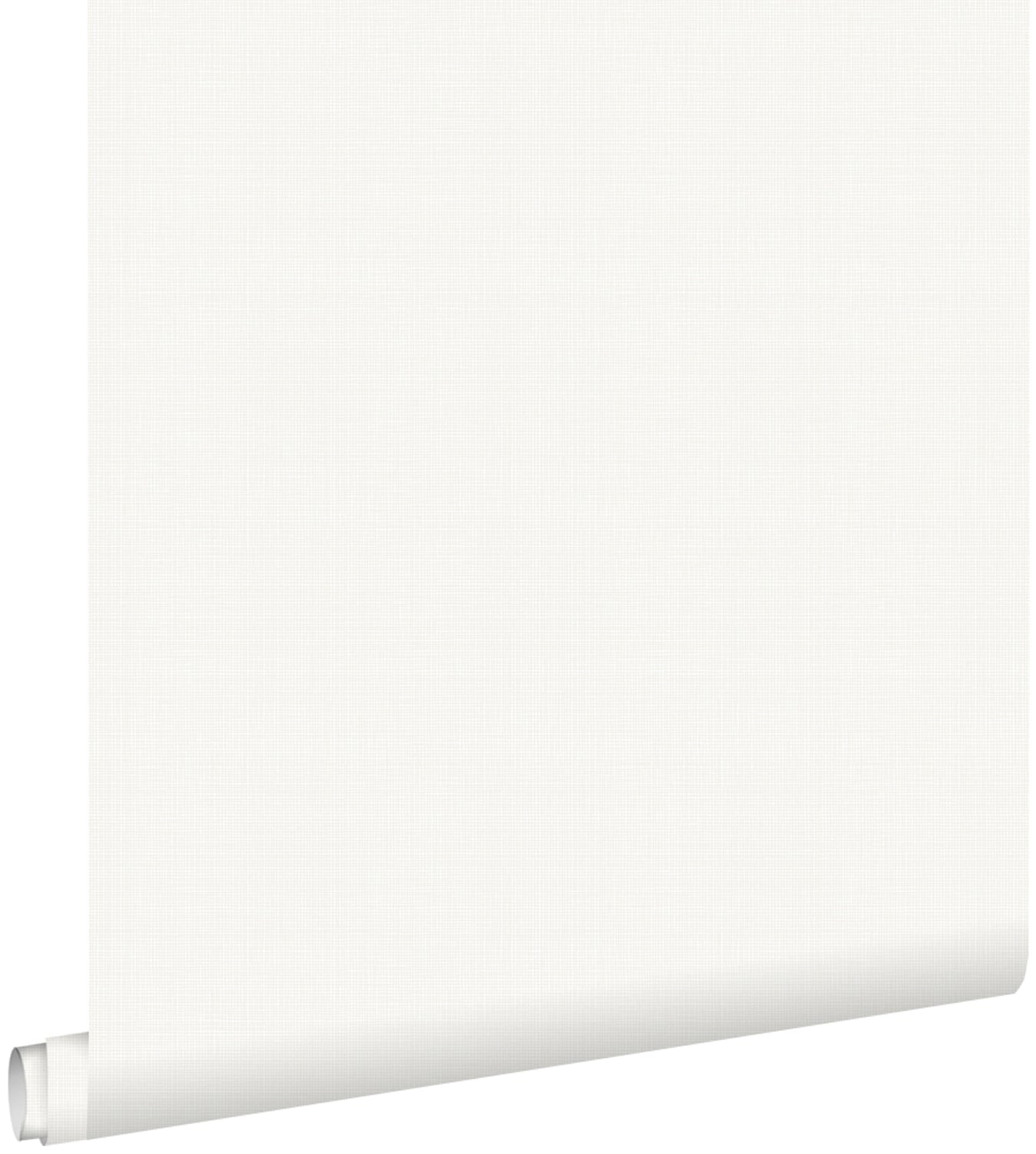 ESTAhome behang linnenstructuur wit - 53 cm x 10.05 m - 139022
