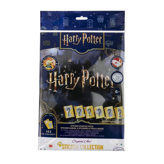 Harry Potter Crystal Art Sticker Album