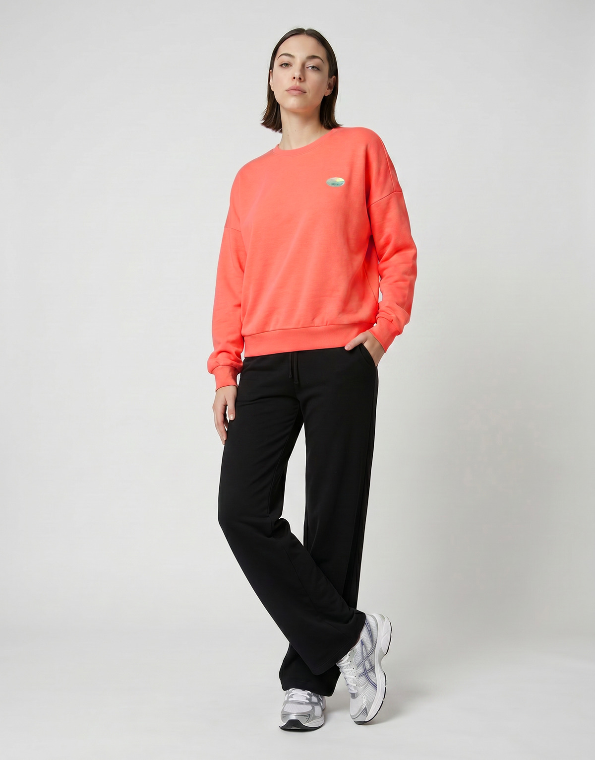 Only - ONLMINNA O NECK - Orange