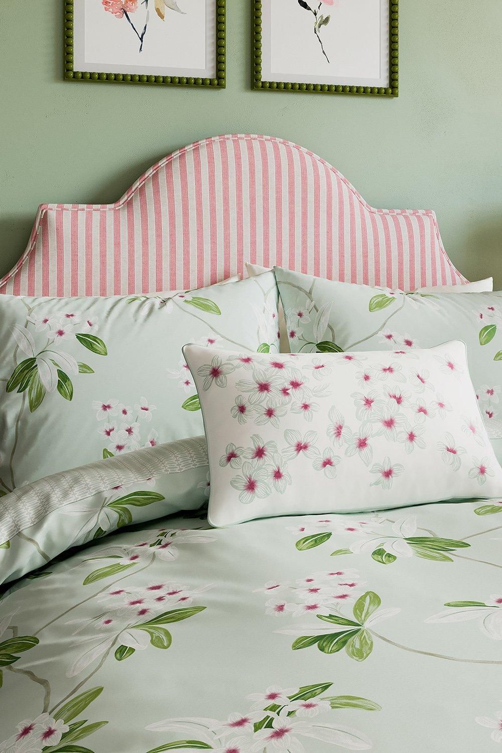 Sanderson Oleander' Cotton Duvet Cover Set