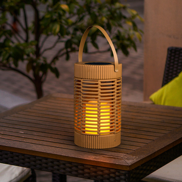 Latarnia solarna Ratta 2w1 24 cm latarenka ogrodowa wisząca stojąca