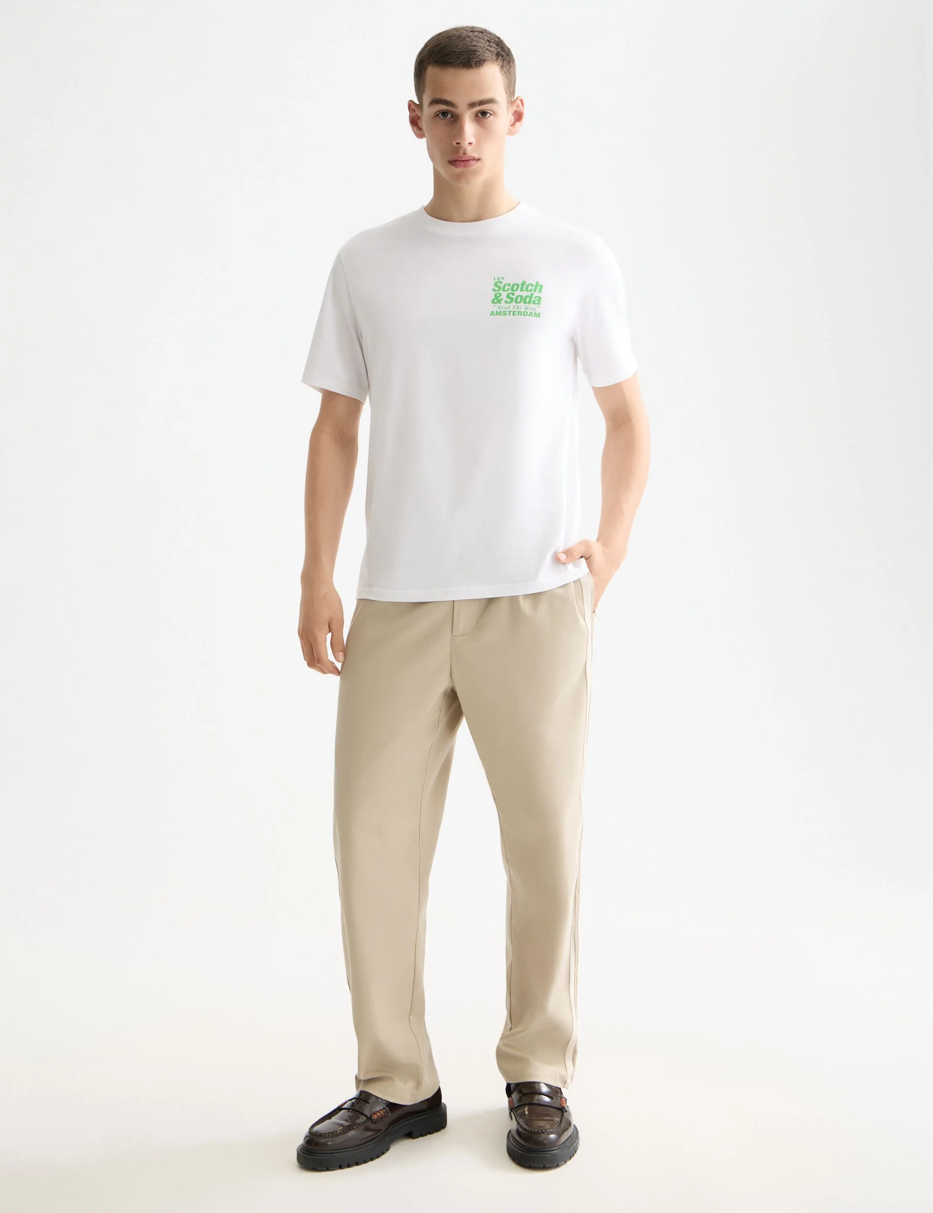 Regular Fit Front + Back AW T-shirt