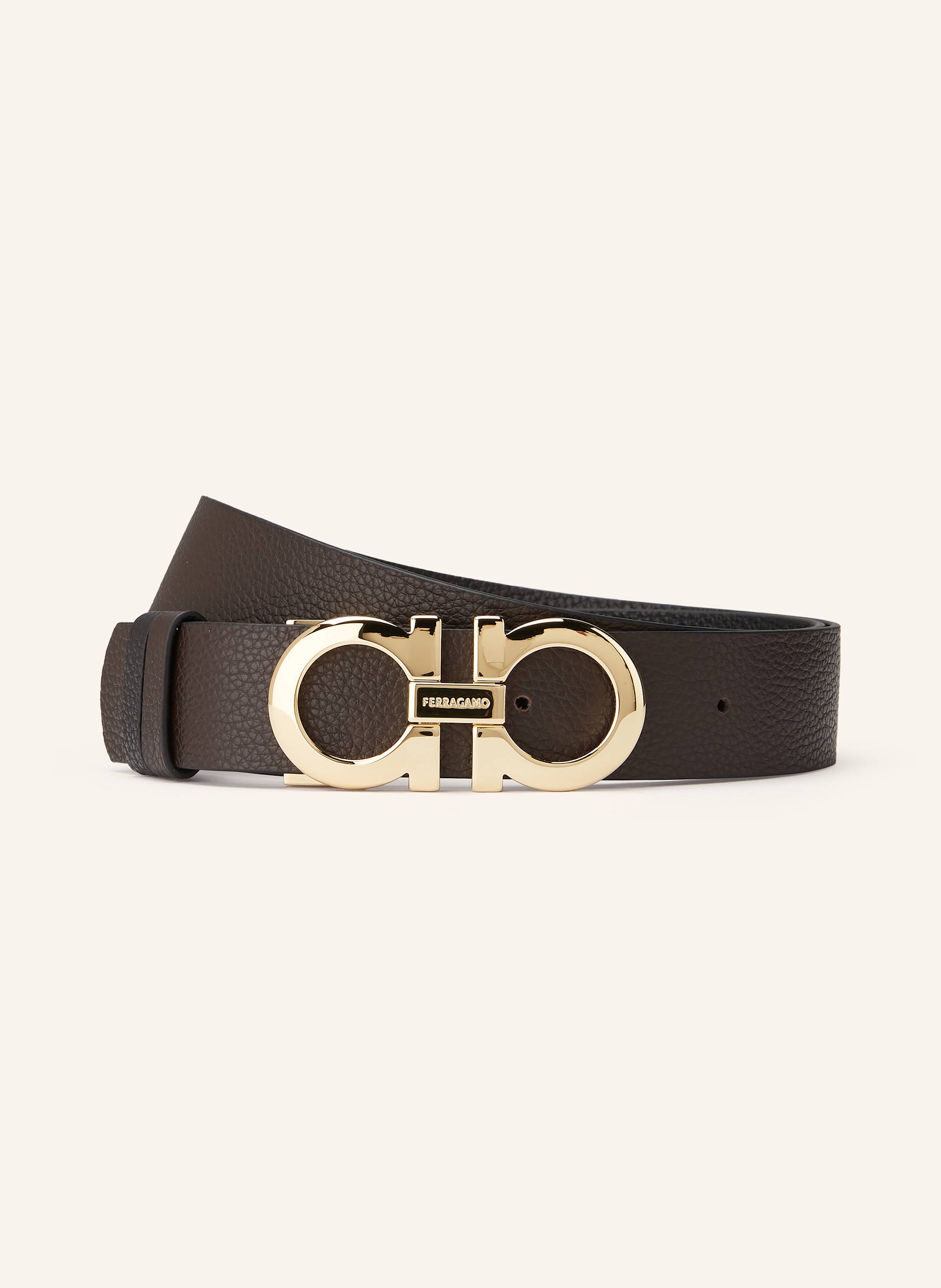 FERRAGAMO Ledergürtel zum Wenden