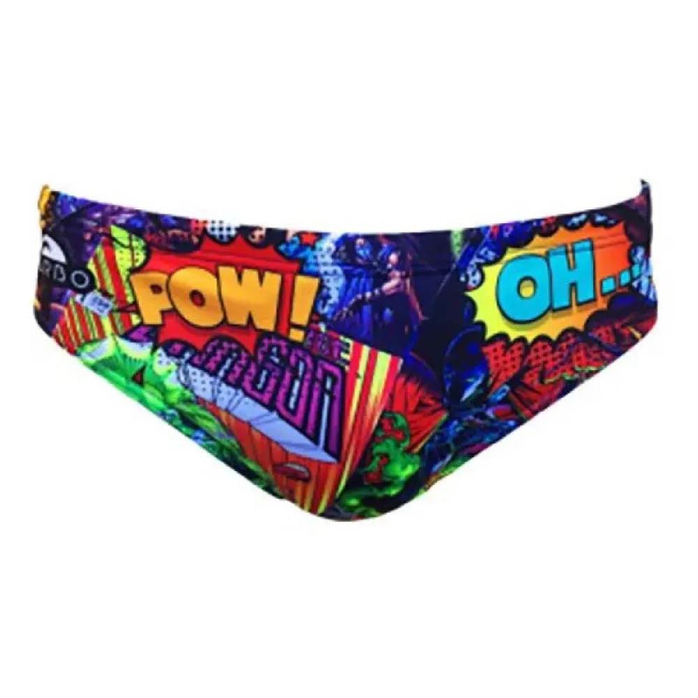 Turbo Comic swimming brief