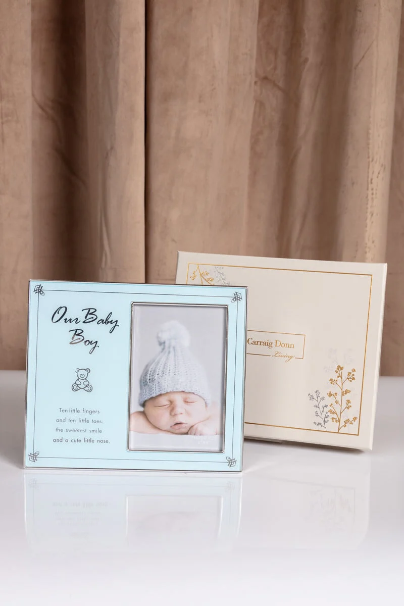 Baby Boy Silver Frame 4x6