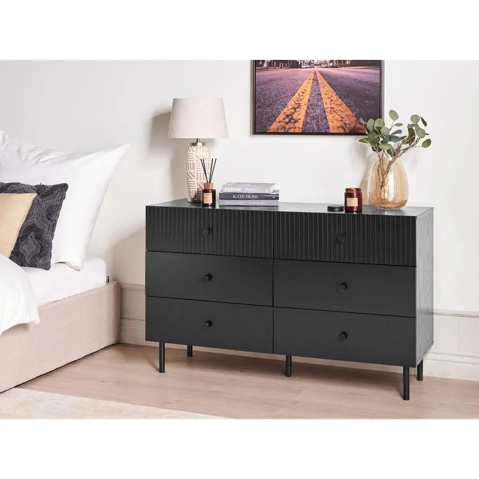 COVENTRY - Ladekast - Zwart - MDF