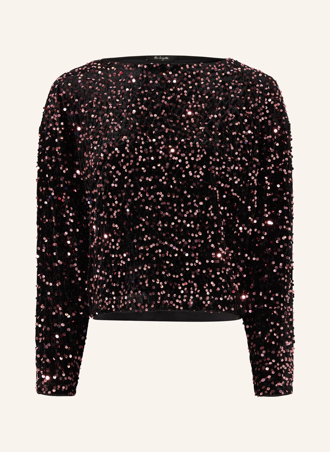 Miss Lagotte Nickishirt mit Pailletten