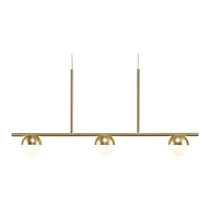 Nordlux Contina Hanglamp - 3-lichts G9 - Messing