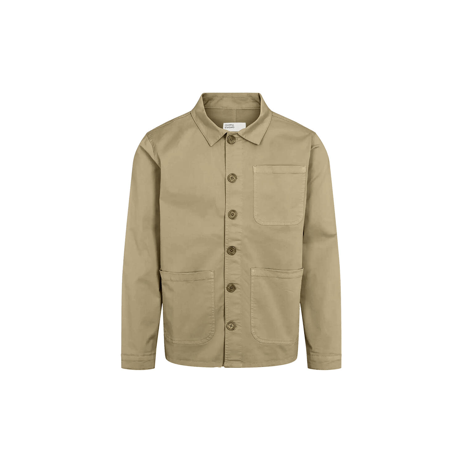 Organic Workwear Jacket, desert khaki