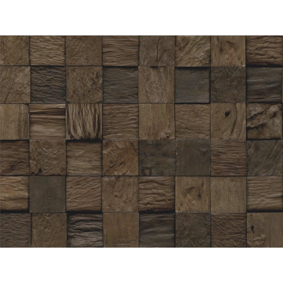Wandverblender »INDO TEAK CLASSIC CUBE«, braun, geölt, Holz, Stärke: 20 mm