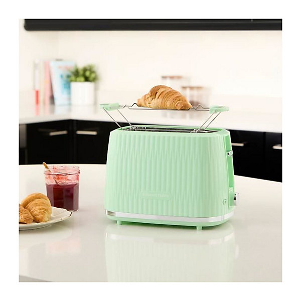 Grille-pain - RUSSELL HOBBS - EDEN - 800 W - 2 fentes - Pistachio