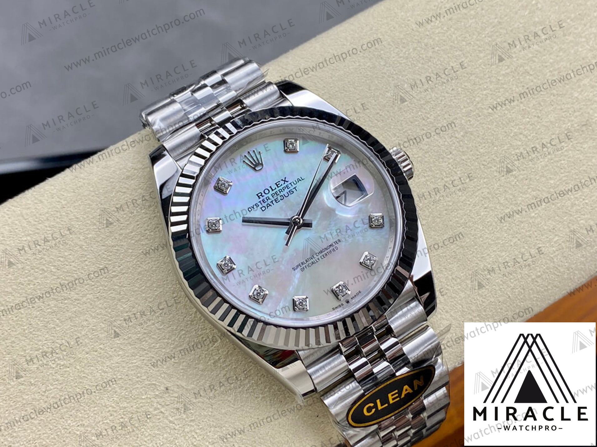 ROLEX-DATEJUST-REF.M126334-0020-ELITE CLONE-41MM-Replica Watch