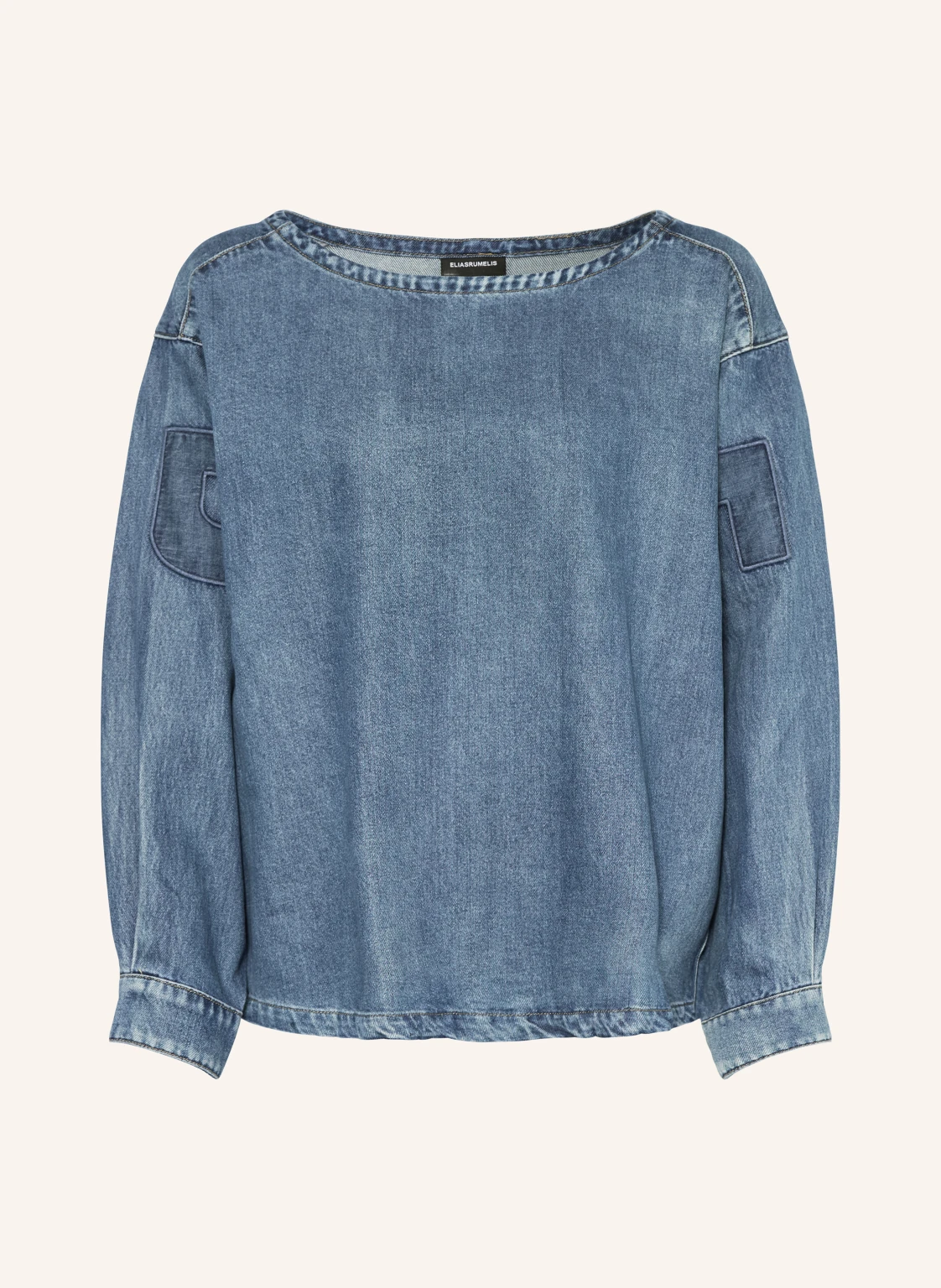 ELIAS RUMELIS Jeansbluse CASSANDRIA