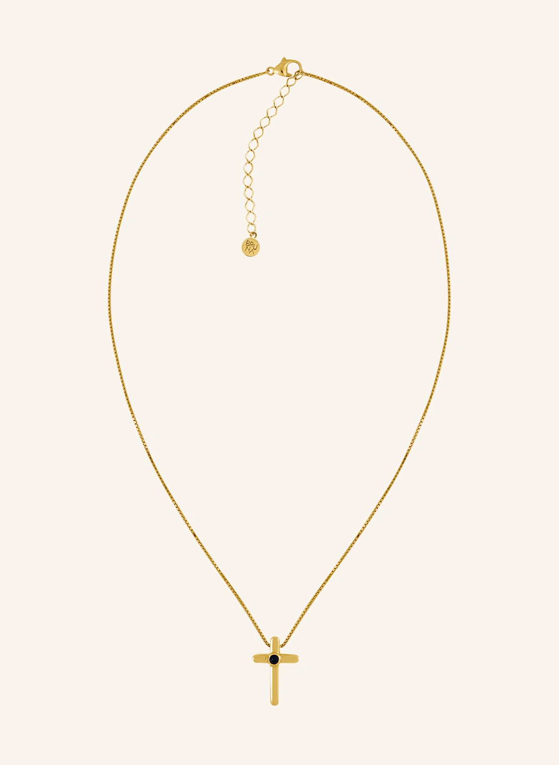 BRUNA The Label Halskette ASSISI mit Onyx