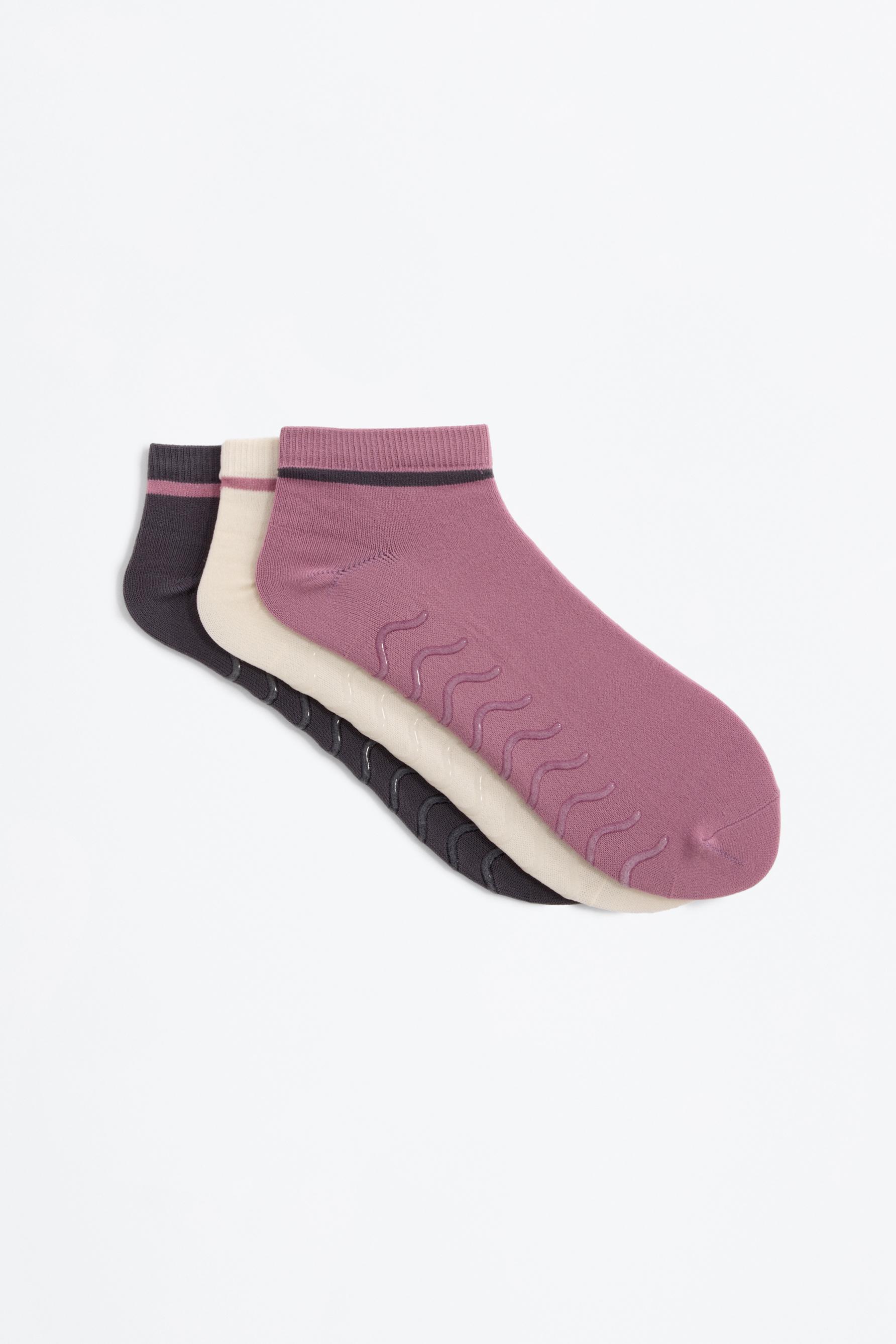 Calcetines deportivos tobilleros antideslizantes (Pack 3)