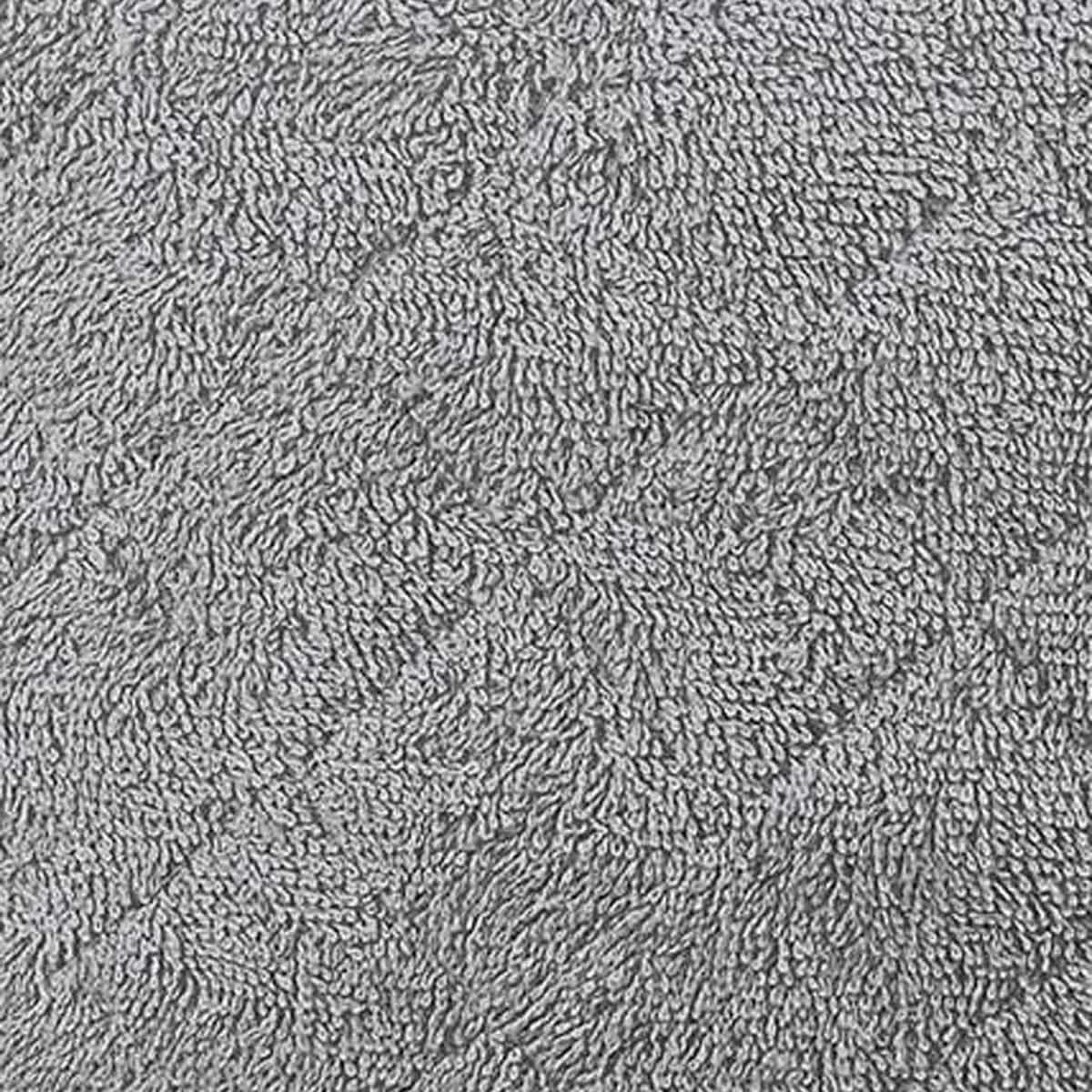 LUXURY - Trousse de toilette en éponge Gris Perle 30x25 cm