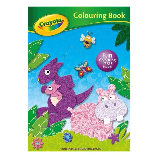 Crayola Hippo Colouring Book