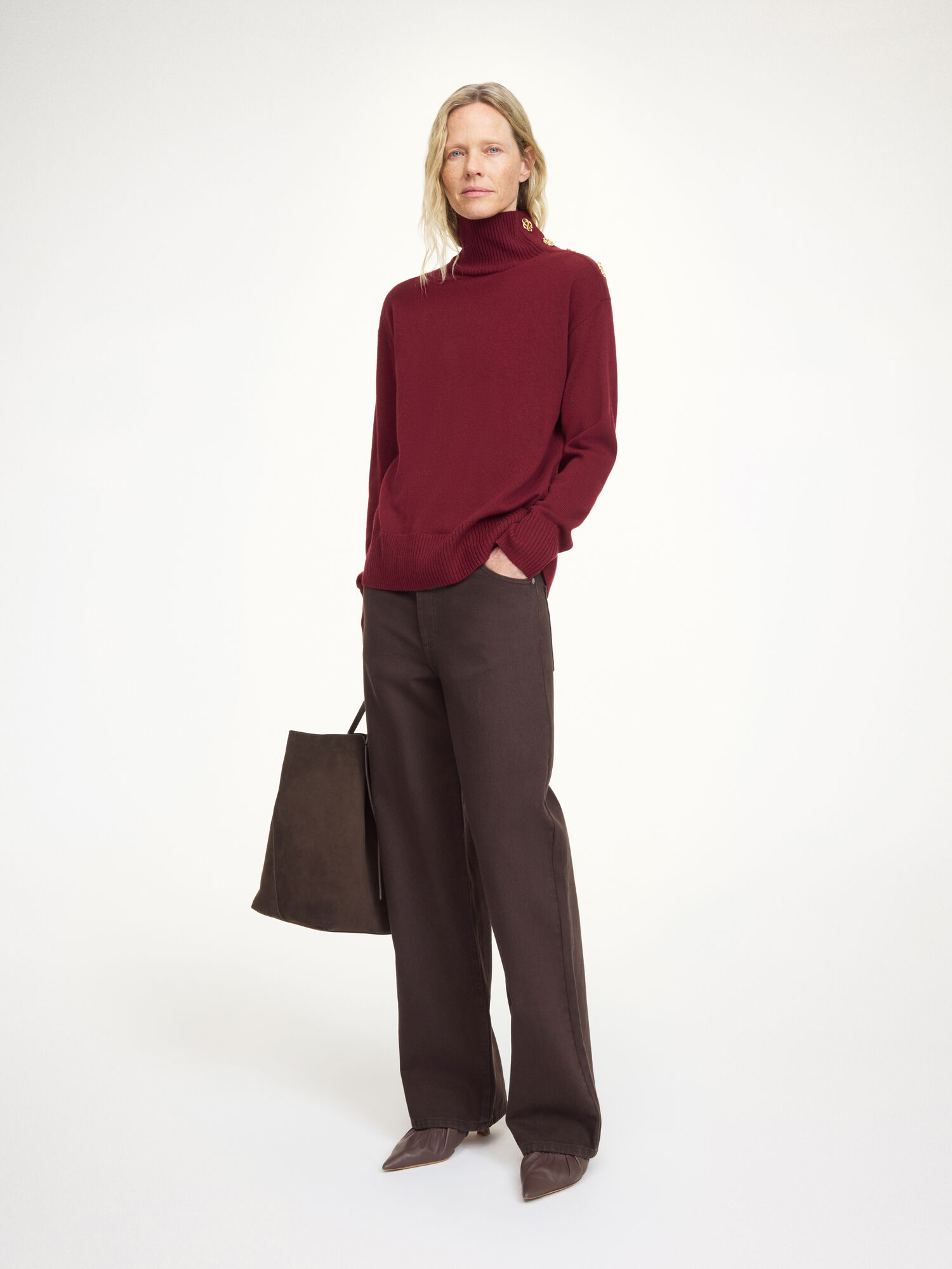 Vanille sweater i uld