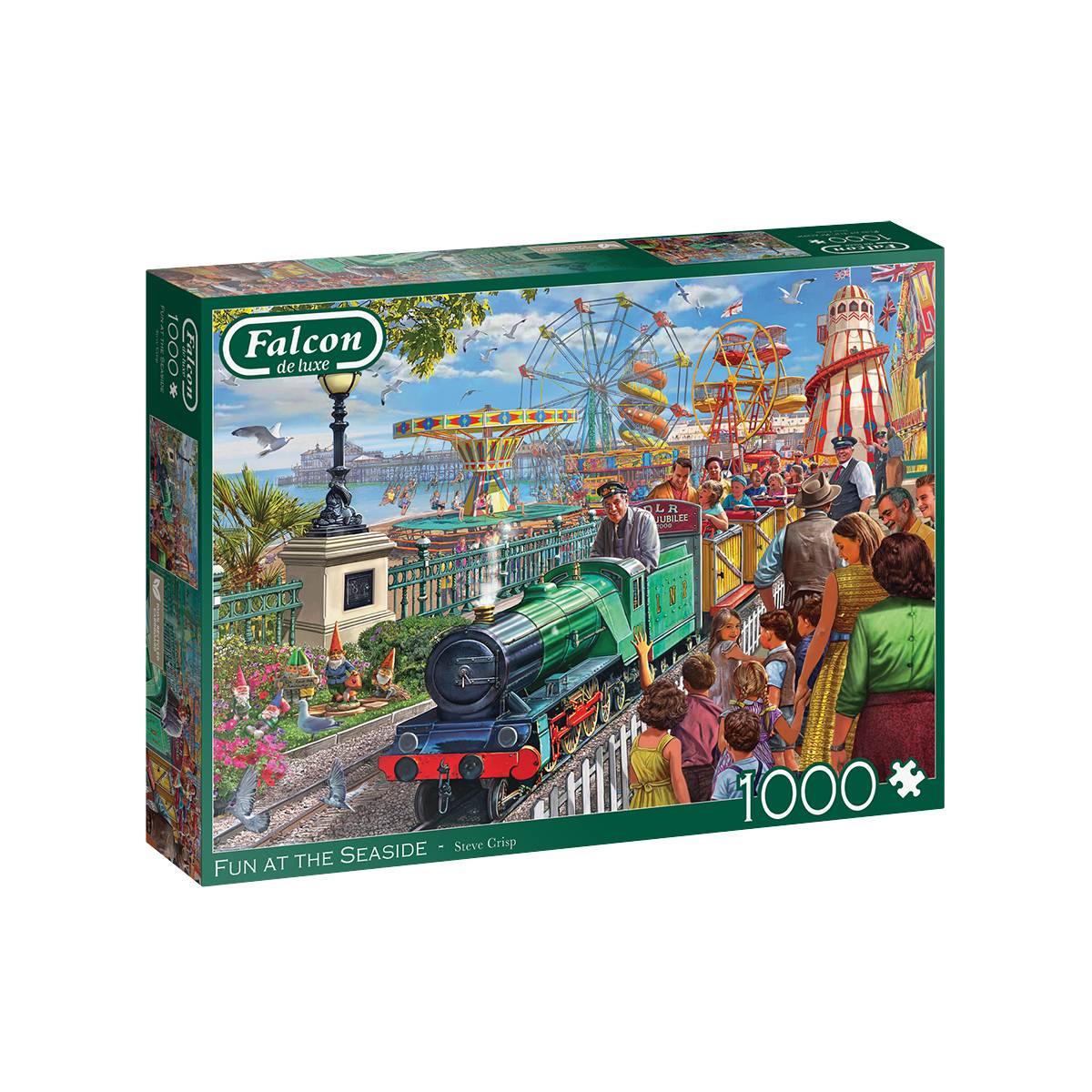 Falcon Fun at the Sea Jigsaw Puzzle 1000 Pieces