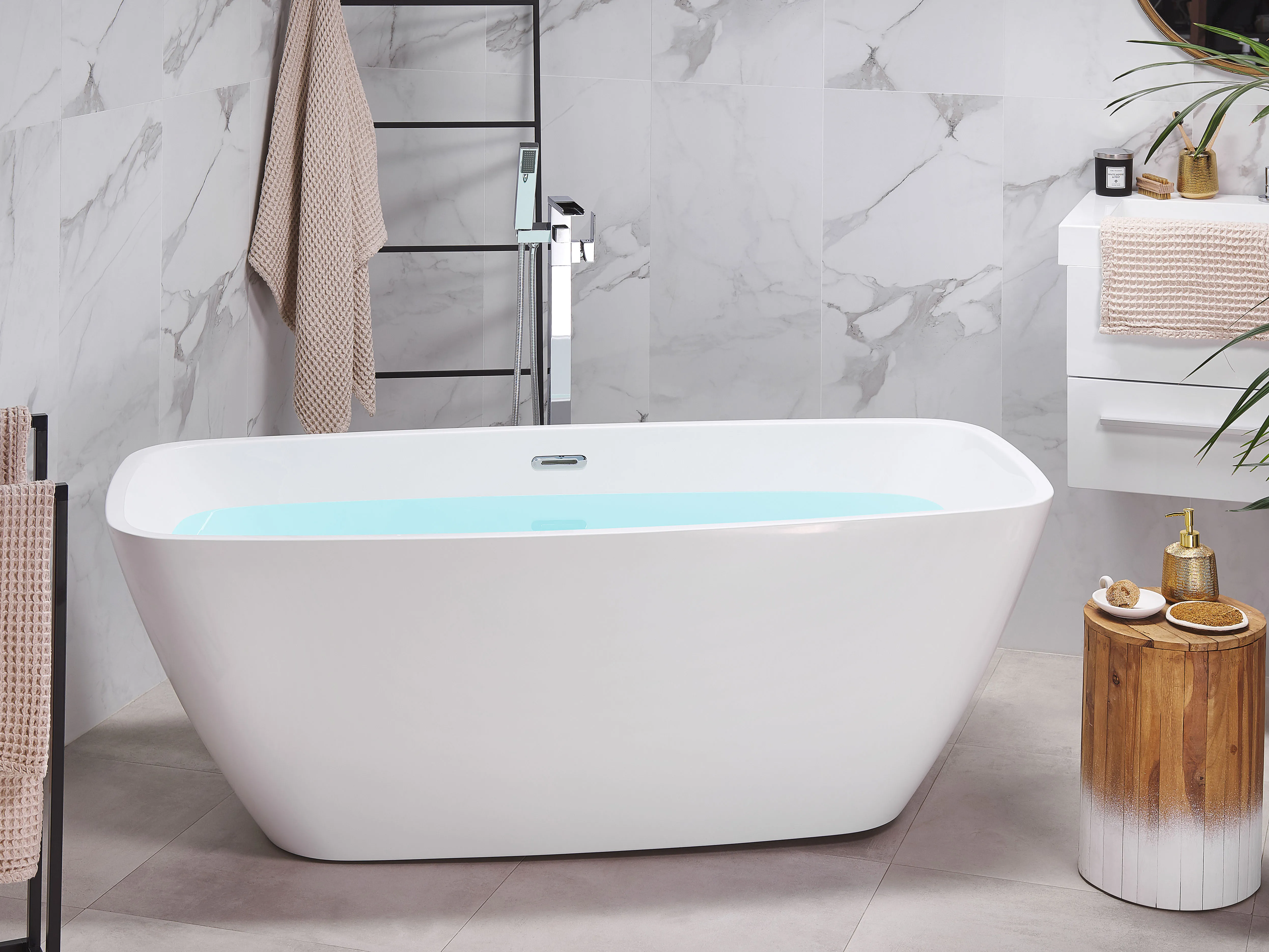Freestanding Bathtub MINGO 1700 x 780 mm White