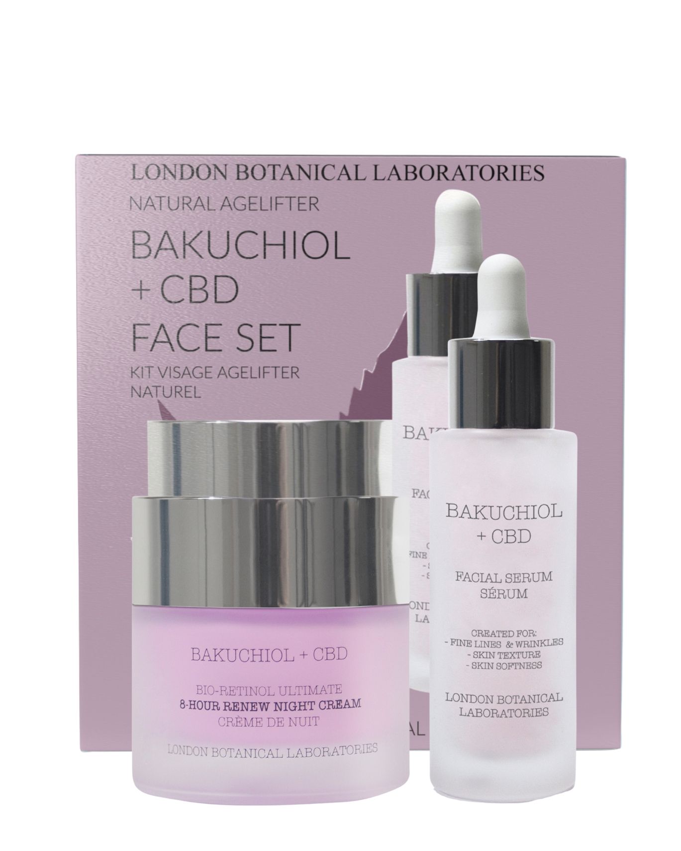 London Botanical Laboratories Bakuchiol Gift Set ( Serum   Moisturiser )